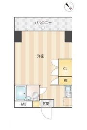 ニューガイアリルーム葛西駅南No.20の間取り画像