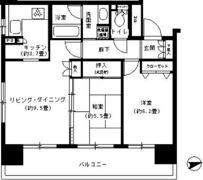 パークキューブ浅草田原町の間取り画像