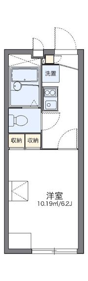 レオパレス北本西Ⅲの間取り画像
