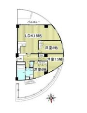 クリスタルタワーの間取り画像