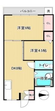 サンライズビルの間取り画像