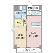 ステーションウエストタワーの間取り画像