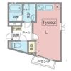 crossR名駅の間取り画像