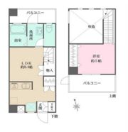 アビオン中野坂上A棟の間取り画像