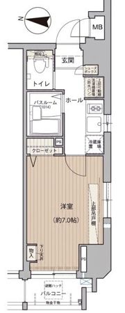 エステムプラザ丸の内North Riseの間取り画像