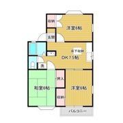 サニーレジデンスの間取り画像