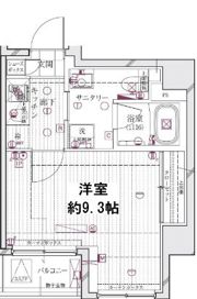 レガリス清澄白河ブロッサムの間取り画像