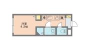 フロンティアコンフォート南千住の間取り画像