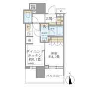 Brillia秋葉原の間取り画像