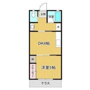 フラワーハイツの間取り画像