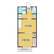 フラワーハイツの間取り画像