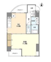 CASSIA錦糸町South Courtの間取り画像