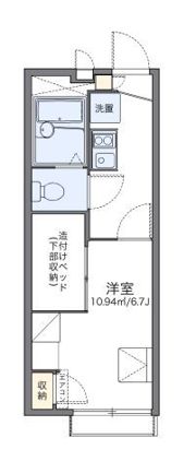 レオパレスフローラ東葛西の間取り画像