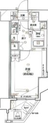 ライジングプレイス南千住の間取り画像