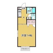 サンセールSATSUKIⅡの間取り画像