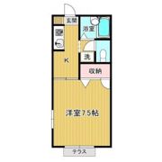 サンセール富士見A・Bの間取り画像