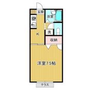 サンセール富士見A・Bの間取り画像