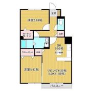 森の下壱番館の間取り画像