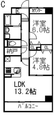 コウジーコート（東京）の間取り画像