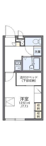 レオパレスFineの間取り画像