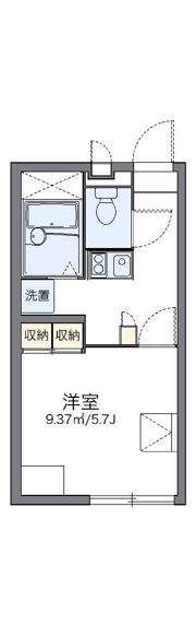 レオパレスMASAMIの間取り画像