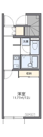 レオネクストアンジェBの間取り画像