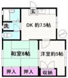 パルデンス冨川の間取り画像
