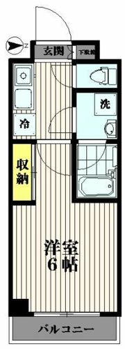 ピアーチェウチムラパート21の間取り画像