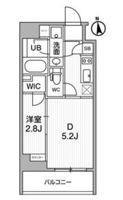 ALTERNA東池袋の間取り画像