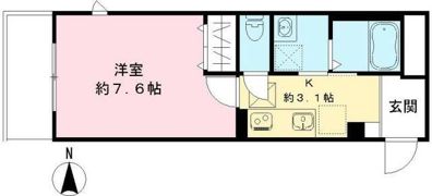 Aoakua（アオアクア）の間取り画像