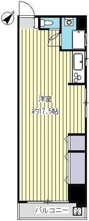 北條ビルの間取り画像