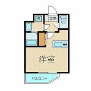 スカイコート品川御殿山EASTの間取り画像