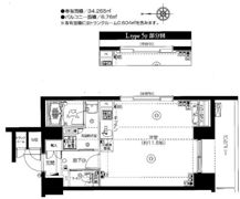フェニックス品川小山の間取り画像