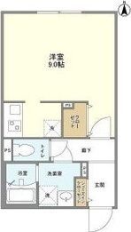 GVIVRE東別院の間取り画像