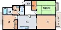 ロイヤルスクエア下条の間取り画像