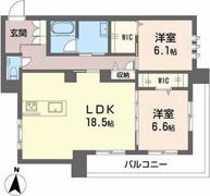 プレシャスレジデンス丸の内の間取り画像