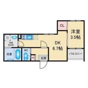 バニラスカイ熱田の間取り画像