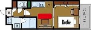エステムコート名古屋栄プレシャスの間取り画像