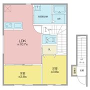 Maison de Rich 川岸町の間取り画像