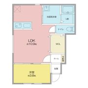 Maison de Rich 川岸町の間取り画像