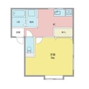 ハイツ大橋の間取り画像