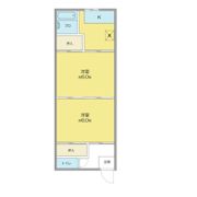 関屋駅寿ハイツの間取り画像