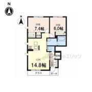 アトリエールの間取り画像