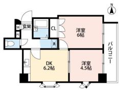 壱番館の間取り画像