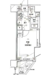 Rising place 南千住の間取り画像