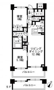 シャンピアグランデ深沢の間取り画像