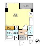 フォレンツタワー文京千石の間取り画像