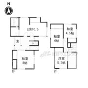 池田161－16戸建の間取り画像