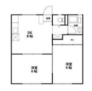 エメラルド紺屋ABの間取り画像
