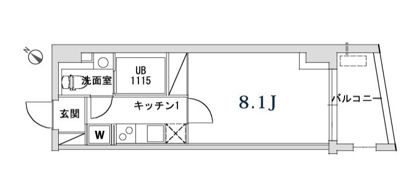 ヴォワリエ都立大学の間取り画像